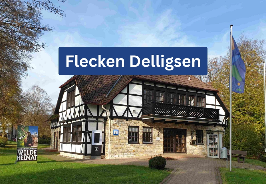 Flecken Delligsen Eine Grafik mit der Beschriftung "Flecken Delligsen" © Landkreis Holzminden