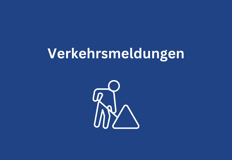 Ein Grafikelement mit dem Text "Verkehrsmeldungen"&nbsp;&copy;&nbsp;Landkreis Holzminden